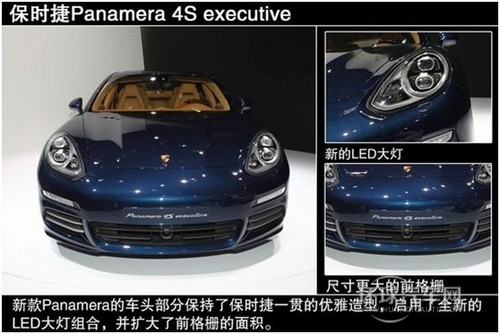 軸距加長15cm 圖解Panamera 4S 加長版