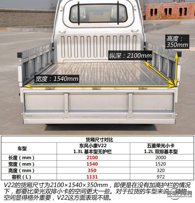 東風小康東風小康東風小康V222011款 1.3L基本型無護欄