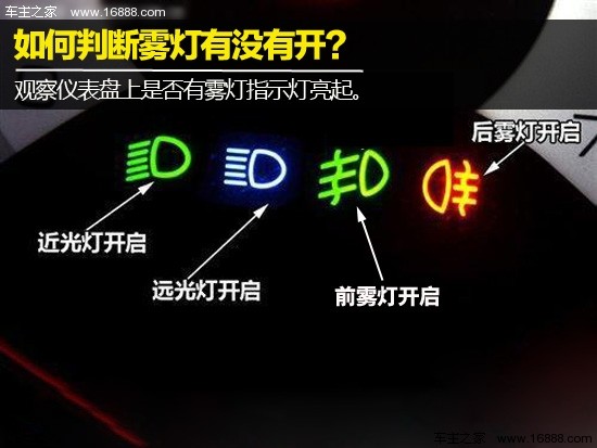 燈光使用指南（1） 你會使用霧燈嗎？