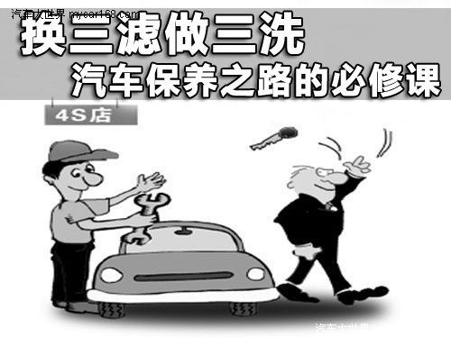 換三濾做三洗 汽車保養之路的必修課