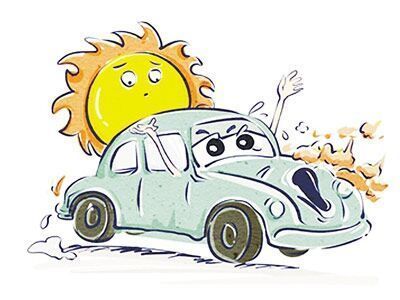 入伏持續高溫 專家提醒電動汽車避免暴曬下充電