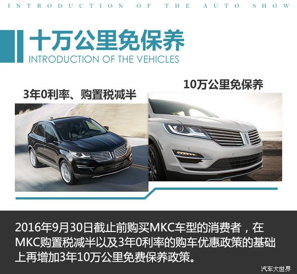 積少成多 林肯MKC免費保養到底省多少？