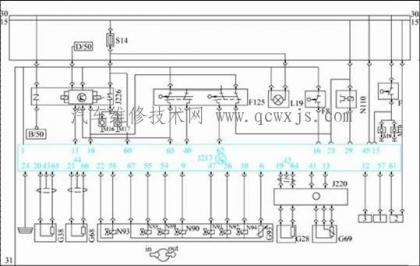 01M自動變速器電路