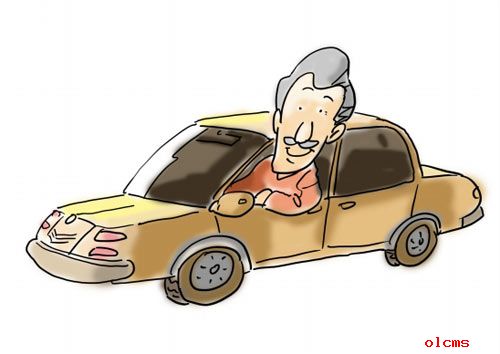 老年人開車