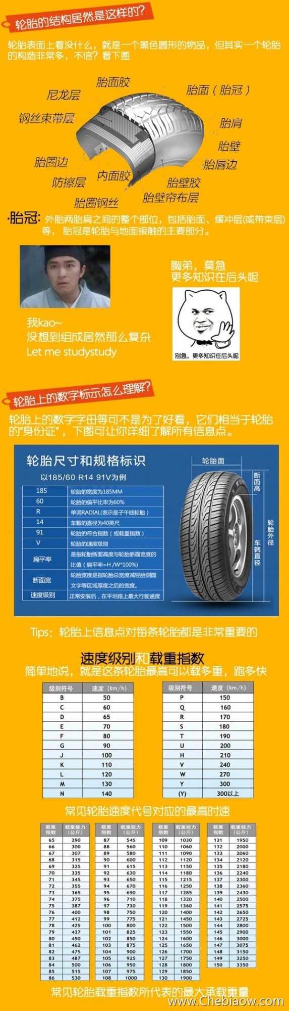 車標網認車系列一：汽車輪胎知識普及
